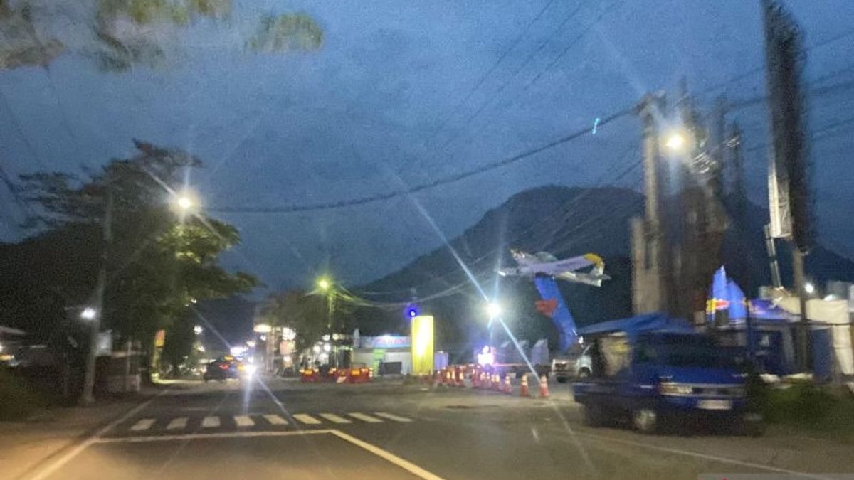 塔克比兰之夜在Garut Landai的返乡路线