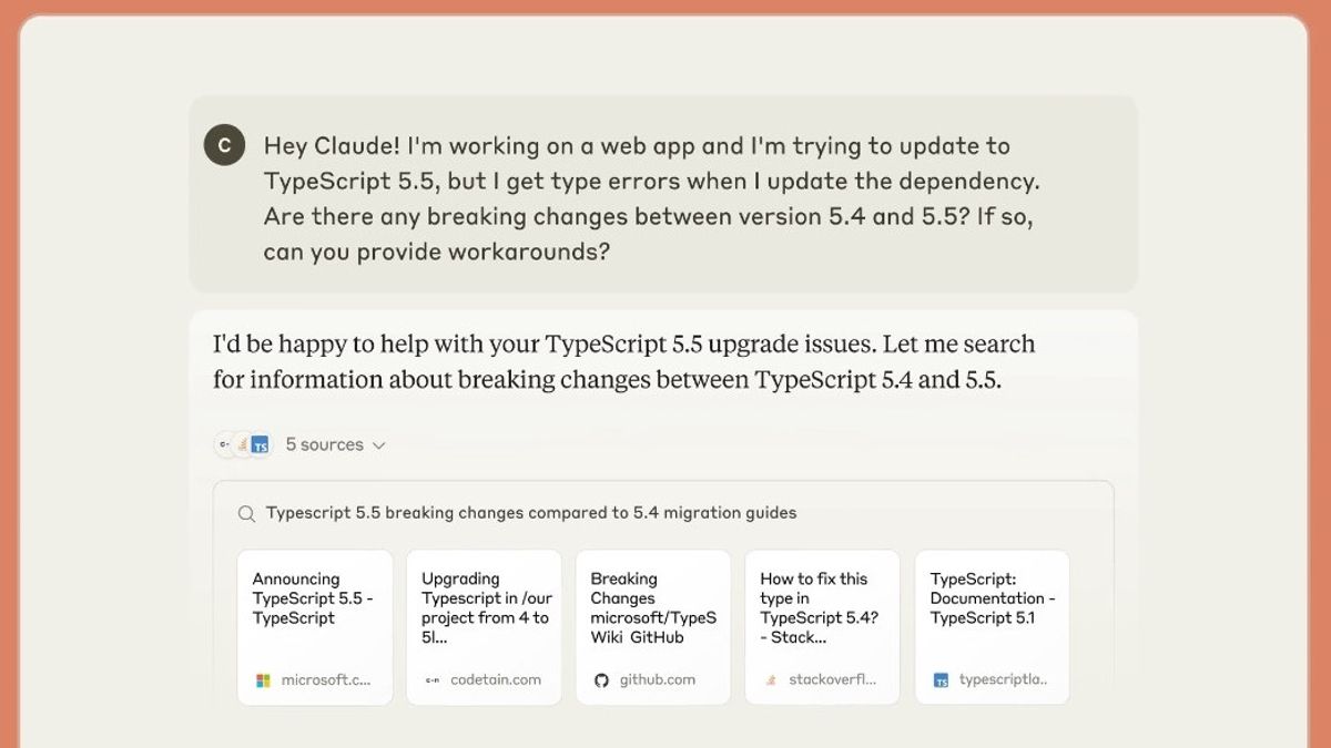 Anthropic Launches Web Search Feature On Claude AI Platform