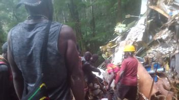 La Police Soupçonne Un Avion S’est écrasé à Bilogai En Papouasie Transportant Des Marchandises Excédentaires