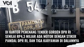 VIDEO: Penampakan Kantor Pemenang Tender Pergantian Gorden DPR RI Senilai Rp 4,3 Miliar