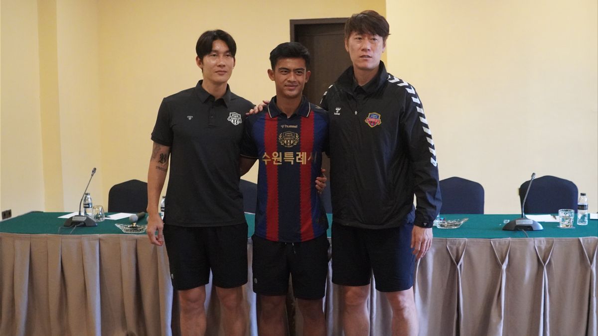 L’entraîneur du Suwon FC aidera à s’éloigner avec Arhan Bela de l’équipe nationale indonésienne lors de la Coupe d’Asie U-23 2024