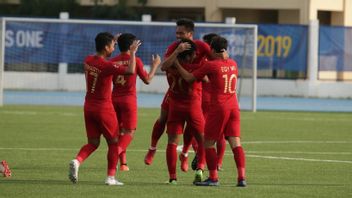 4 Gol ke Gawang Laos Loloskan Garuda Muda ke Semifinal
