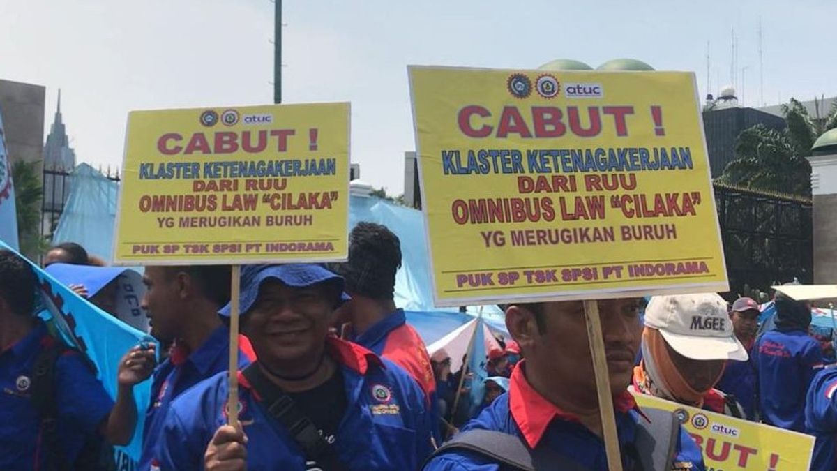 Buruh Akan Demo Tolak RUU Cipta Kerja, Baleg DPR: Itu Hak Asalkan Jangan Rusuh