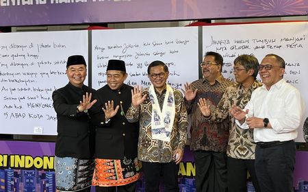 Mantan Gubernur Hingga Tokoh Tuliskan Harapan Jakarta di Kain 500 Meter, Bakal Dibentangkan 2027 