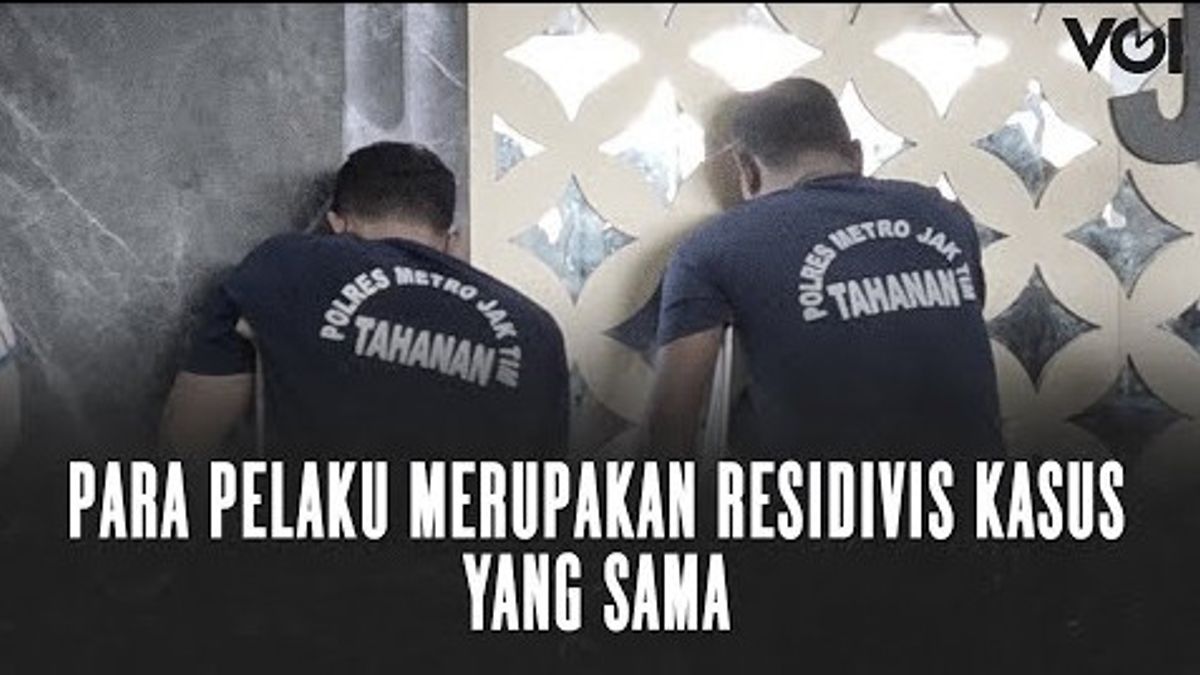 VIDEO: Ini Tampang Dua Pelaku Perampokan Minimarket yang Berhasil Ditangkap