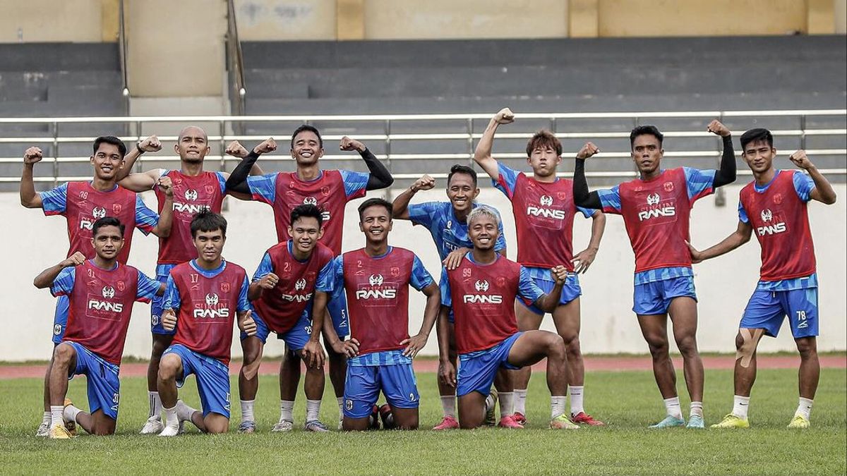 الحالة البدنية لا تزال قائمة بعد العطلة ، مدرب تقدير فريق RANS Nusantara