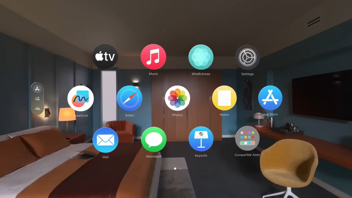Vision Pro يستخدم العديد من تطبيقات Apple من إصدار iPad التي لم يتم تعديلها