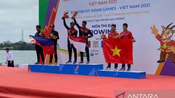 Rowing Sport Donates Indonesia's First Gold Medal At The 2021 SEA Games, Won By The Pair Kakan Rusmana / Ardi Isadi