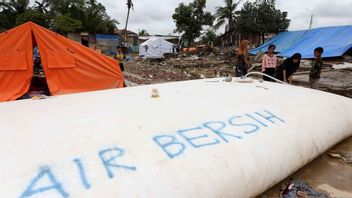 Pour répondre aux besoins en eau propre, le ministère PU a construit 24 points d'eau à Aceh Tamiang