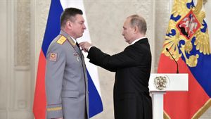 Presiden Putin Tunjuk Alexander Lapin Sebagai Kepala Staf Angkatan Darat, Sempat Dicopot dari Jabatan Komandan Perang di Ukraina