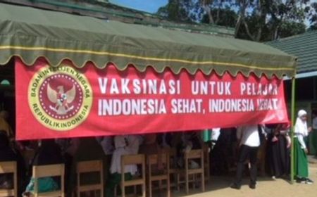 BIN Gelar Vaksinasi Anak Hingga Pelosok di Hulu Sungai Utara