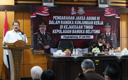 Jaksa Agung Soroti Kerusakan Lingkungan di Bangka Belitung