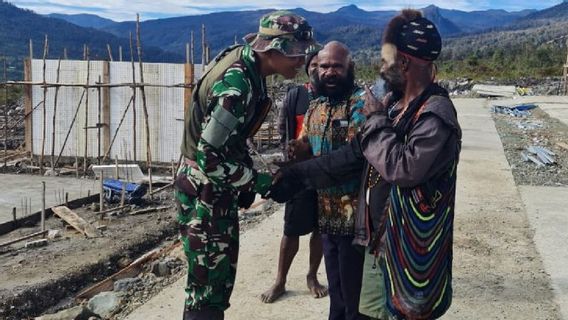 Construction d’un entrepôt logistique à Sinak Central Papouasie, Kapendam: Les résidents d’Aandugume sont prêts à se sécuriser
