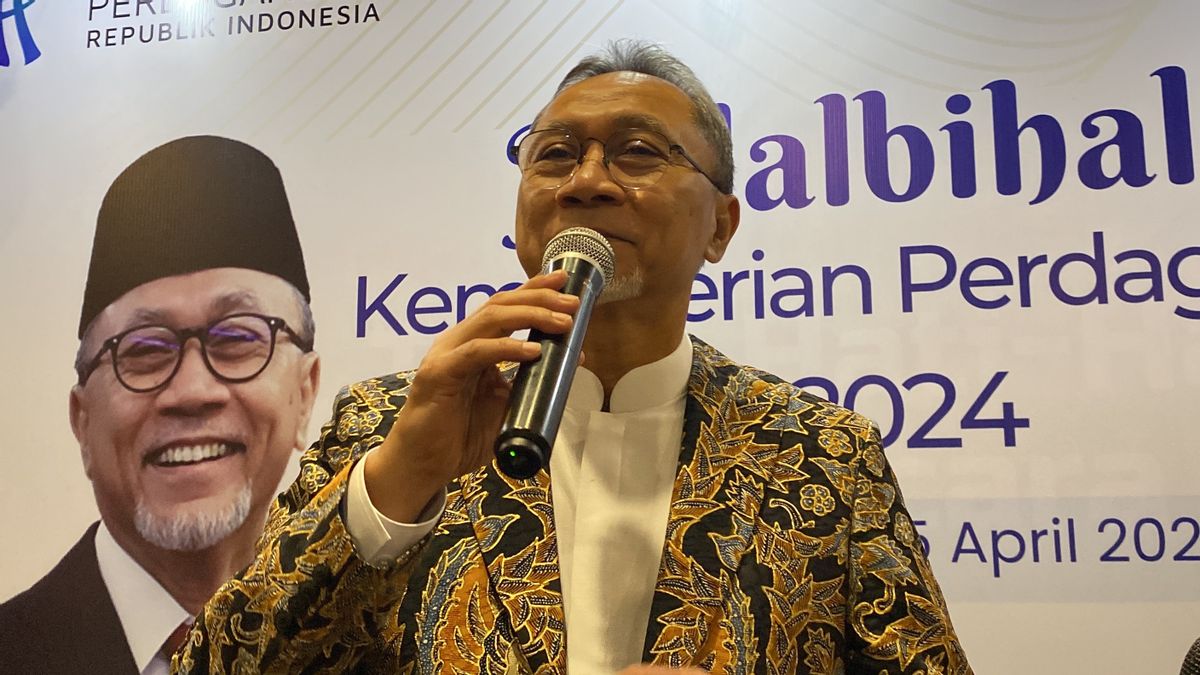 Ditanya Soal Jadi Menteri Lagi, Mendag Zulhas: Itu Haknya Pak Prabowo