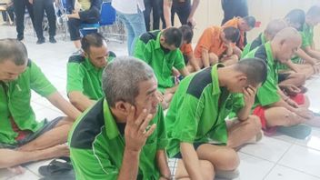 arrestation de 12 suspects de drogue à Bengkulu, la police a sécurisé 1,9 kg de marijuana