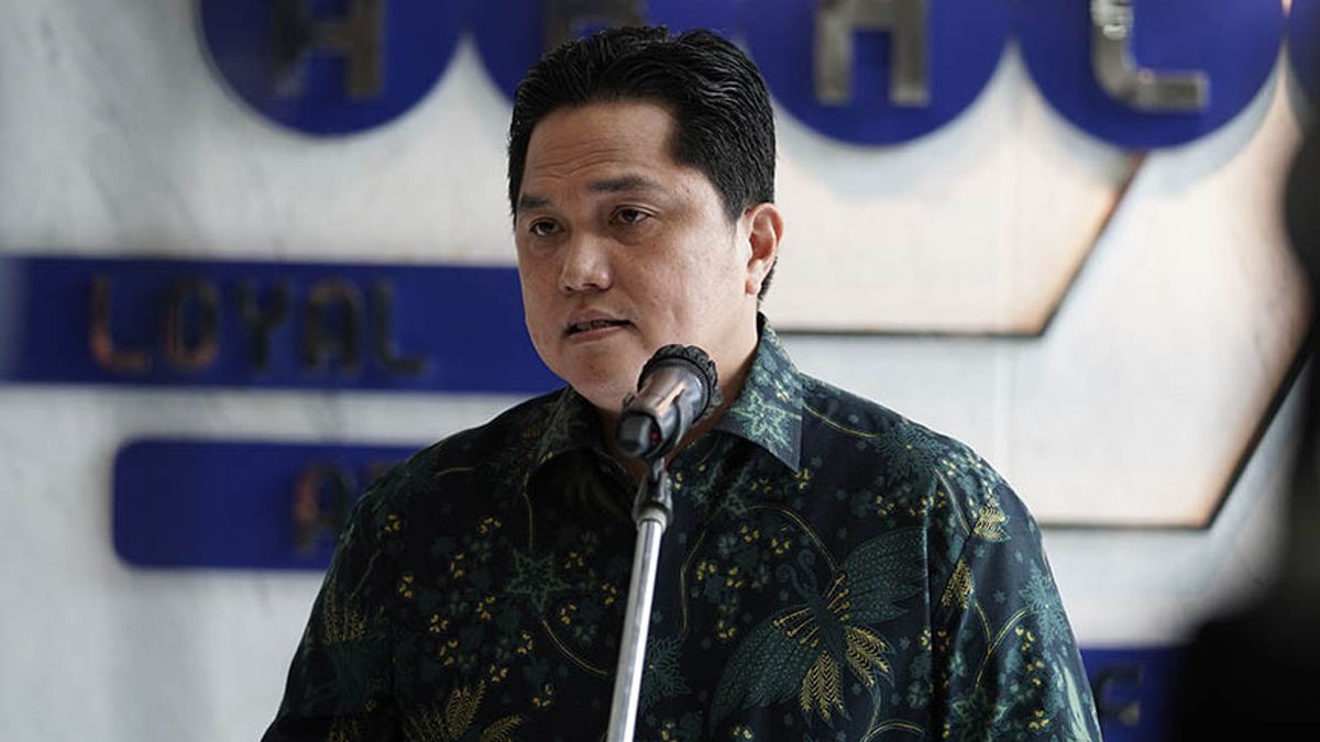 Warning From Erick Thohir: If The Garuda Indonesia Problem Is Not Resolved, There Will Be Parties Who Are Ready To Monopolize The Aviation Industry