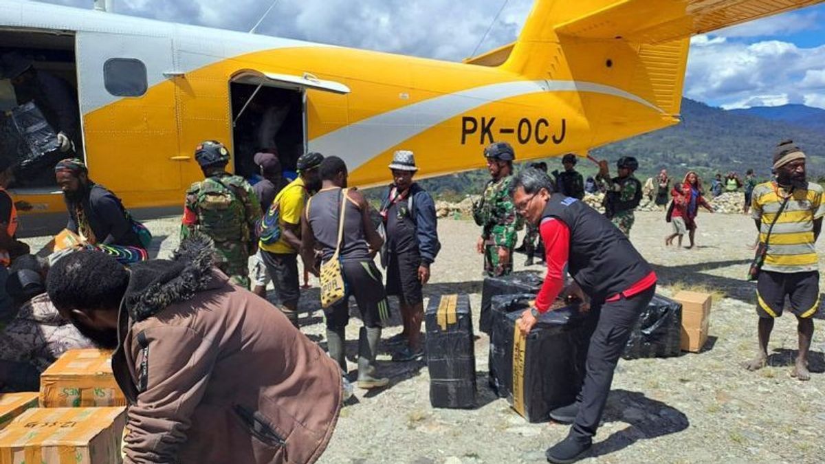 Mensos Akui Sempat Kesulitan Cari Transportasi Pengangkut Bantuan Kelaparan ke Papua Tengah