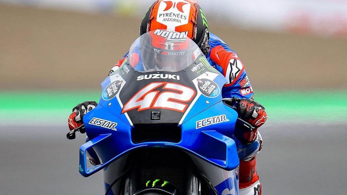 Alex Rins Explains The Chronology Of His Motor Burning, Starting With A Leak In The Oil Tube