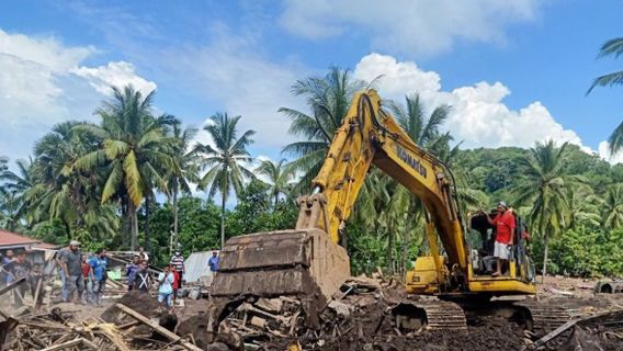 K9 Dog A Joué Un Rôle Dans La Recherche Des Corps Des Victimes De La Catastrophe De Nusa Tenggara Est 