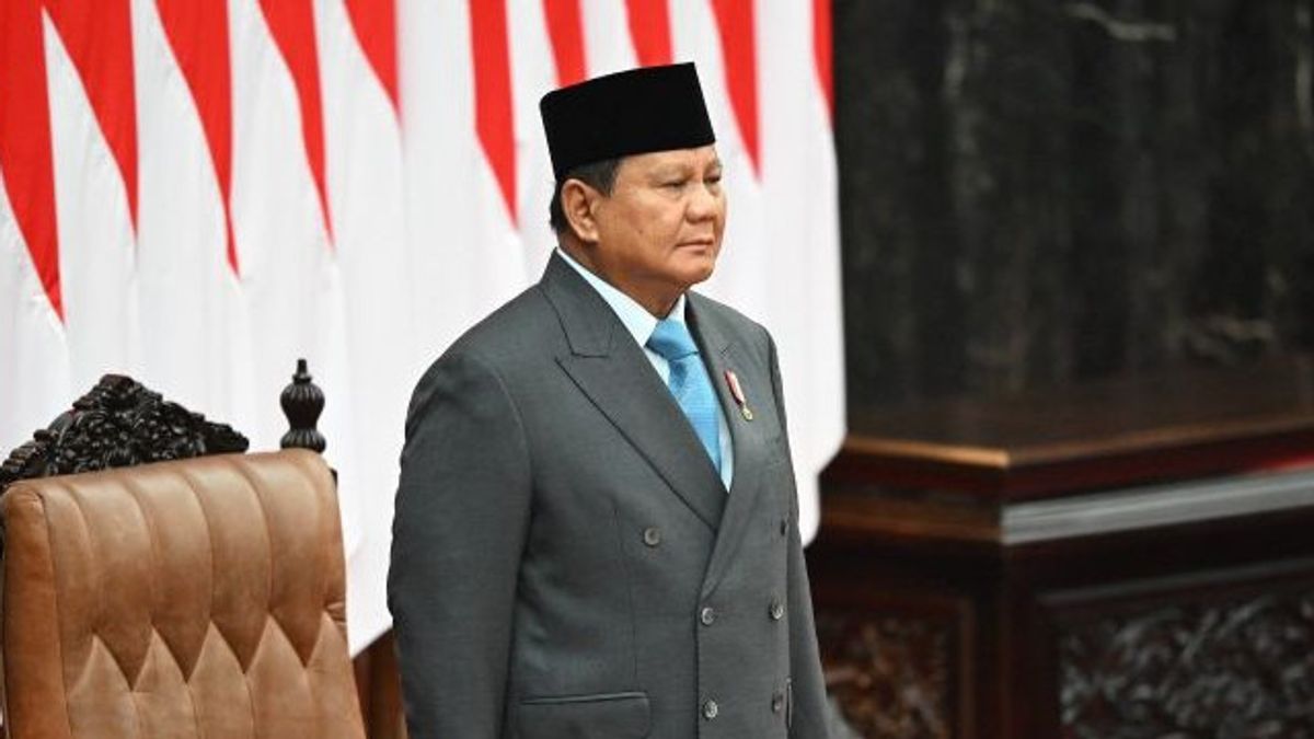 Pidato Kenegaraan Perdana, Prabowo Apresiasi Jasa Presiden-Presiden RI