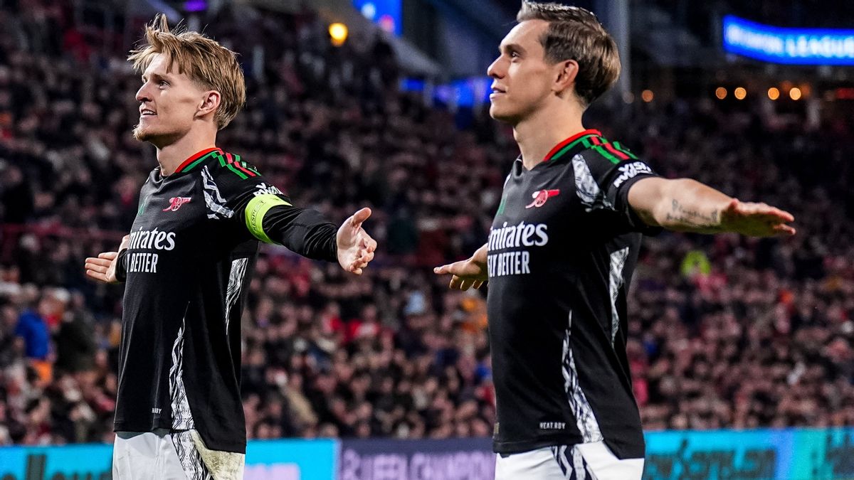 Pesta Tujuh Gol, Arsenal ke Perempat Final Liga Champions Usai Hancurkan PSV Eindhoven