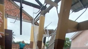 SMP Negeri 39 遭到风扫荡,巨港市政府今年确认康复