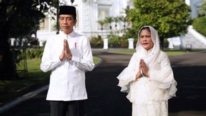 Salat Id di Istana Bogor, Jokowi Tak Gelar <i>Open House</i>