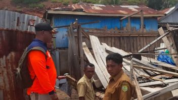 5 منازل في لابوان باجو تضررت بشدة بسبب الكوارث ، BPBD تستعد للنقل