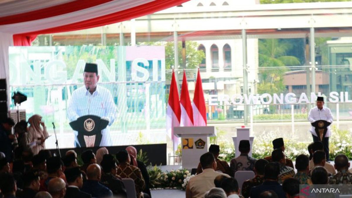 President Prabowo Tells The Story Of Building A Mosque In Hambalang With A Christian Architect