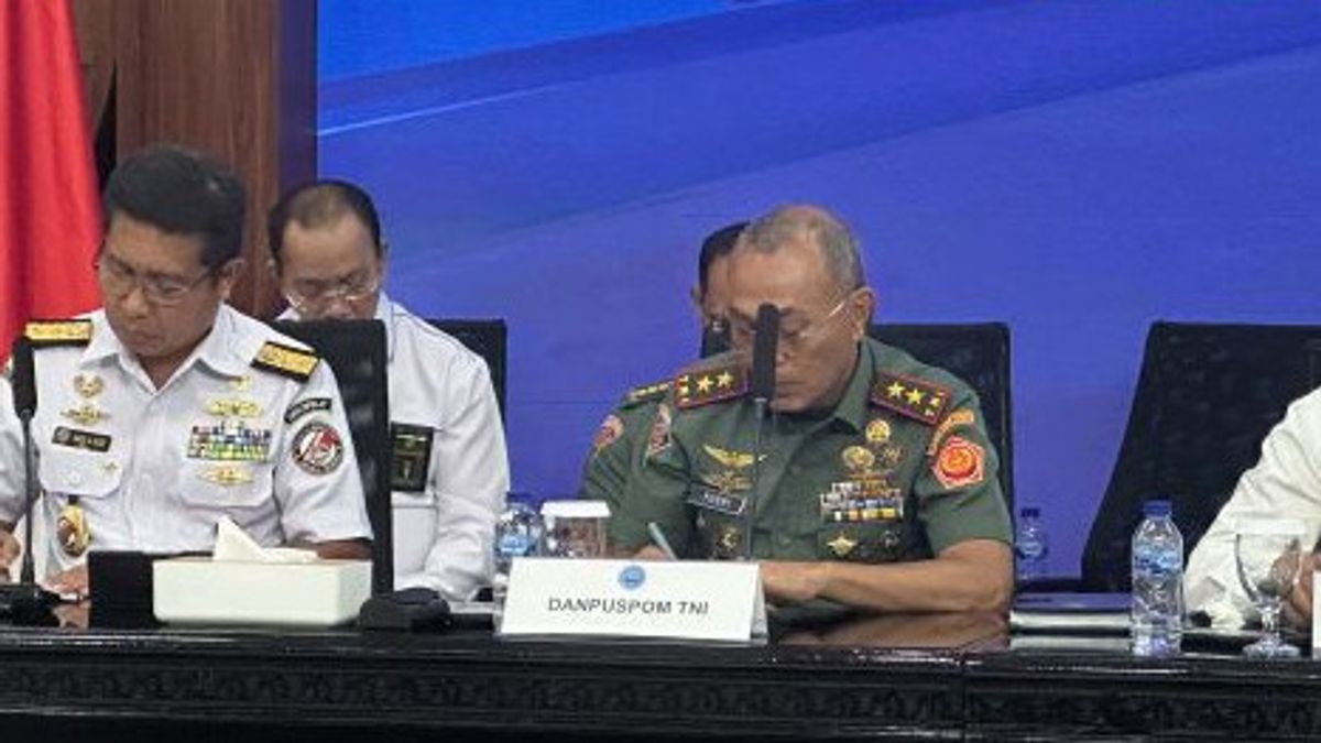 Sepanjang 2022-2024, Danpuspom TNI Pecat 254 Anggota Terlibat Narkoba  