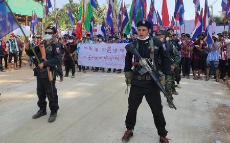 10 Etnis Bersenjata Dukung Piagam Demokrasi Federal dan Penghapusan Konstitusi  Buatan Militer Myanmar