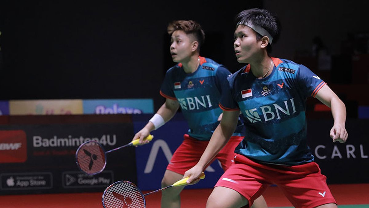 BWF Ranking: Apri/Fadia Predicted To Be Thrown From The Top 10