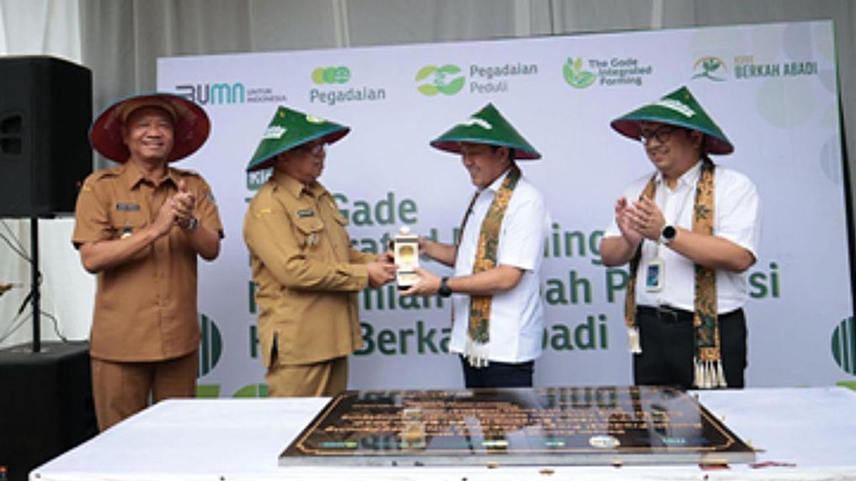 Pegadaian And Tulungagung Regency Government Launch The Gade Integrated Farming Program