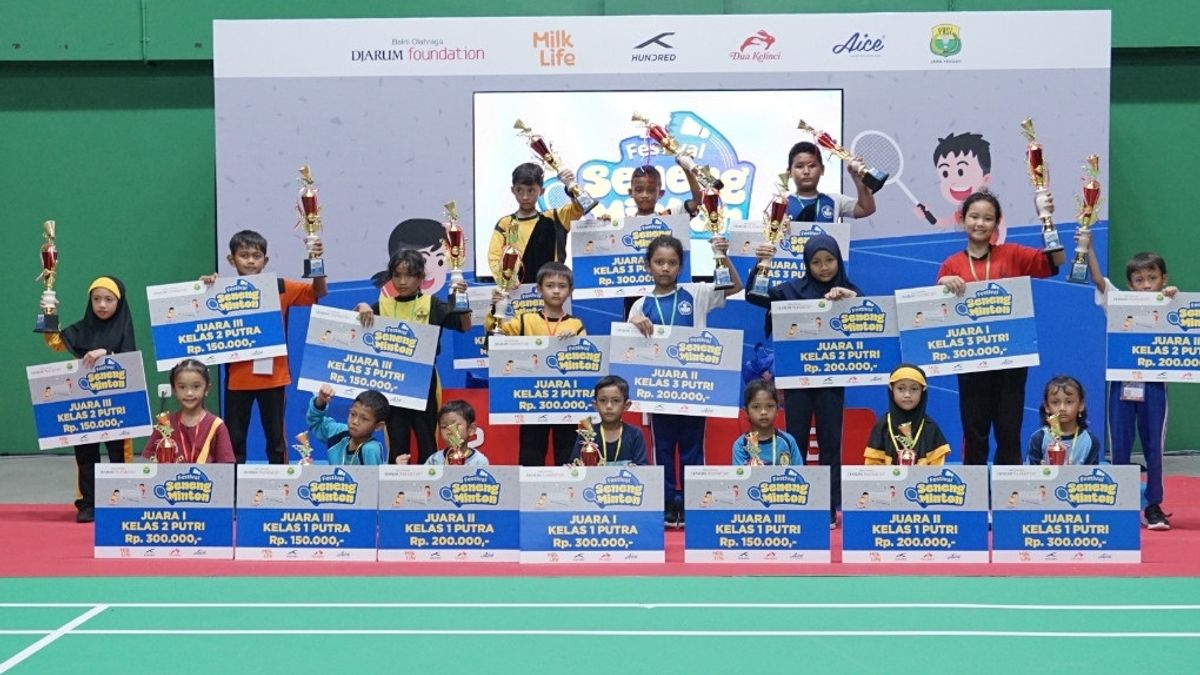Festival SenengMinton Semarang 2025 Diramaikan 510 Siswa