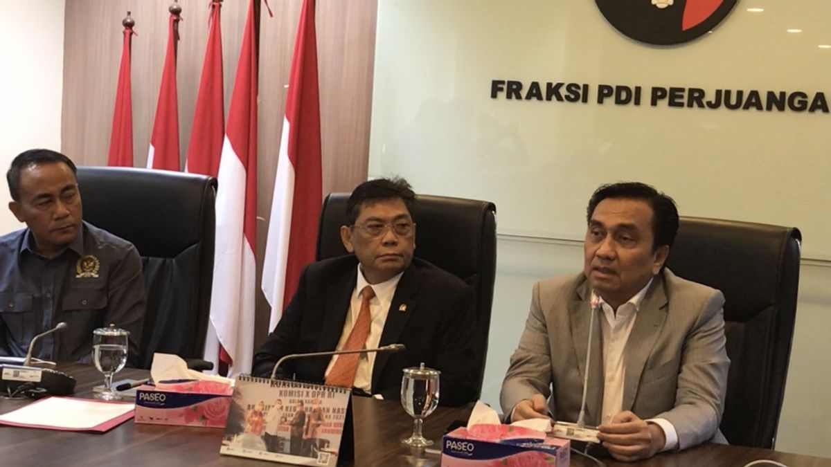 The PDIP DPR Faction Proposes A Form Of The 2024 TNI Election Netrality Panja, Golkar Legislator: Not Yet Agenda