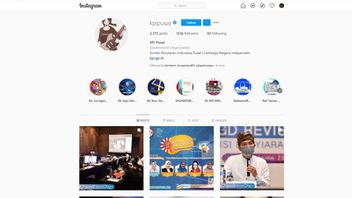 Agung Tak Tahu <i>Profil Picture</i> Akun Instagram KPI Diganti, Diretaskah?