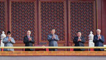  Presiden Prabowo Hadiri Perayaan 80 Tahun Kemenangan Perang Perlawanan Rakyat Tiongkok  di Tian’anmen