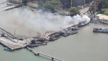 The Central Java Police Chief Deploys A Team To Investigate The Fire Of 45 Ships In Cilacap That Caused Rp130 Billion In Loss