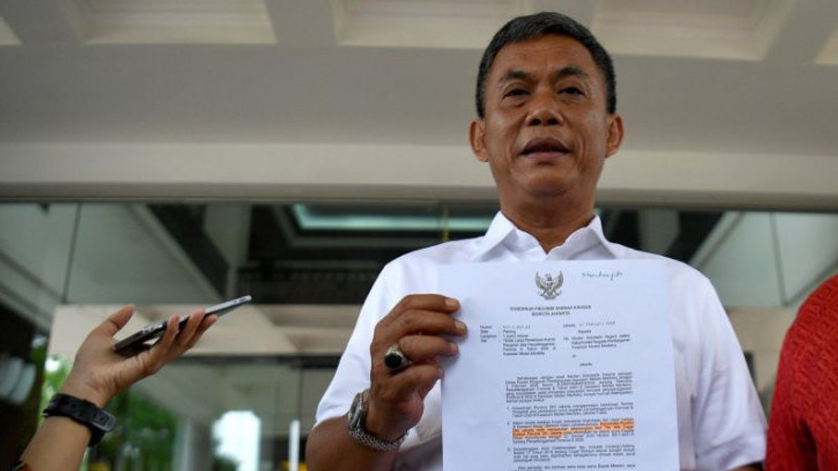 Gerindra's Response Until Nasdem Questions BK's Decision Calls The Chairperson Of The DKI DPRD Not Violating Ethics Because He Holds Formula E Interpellation
