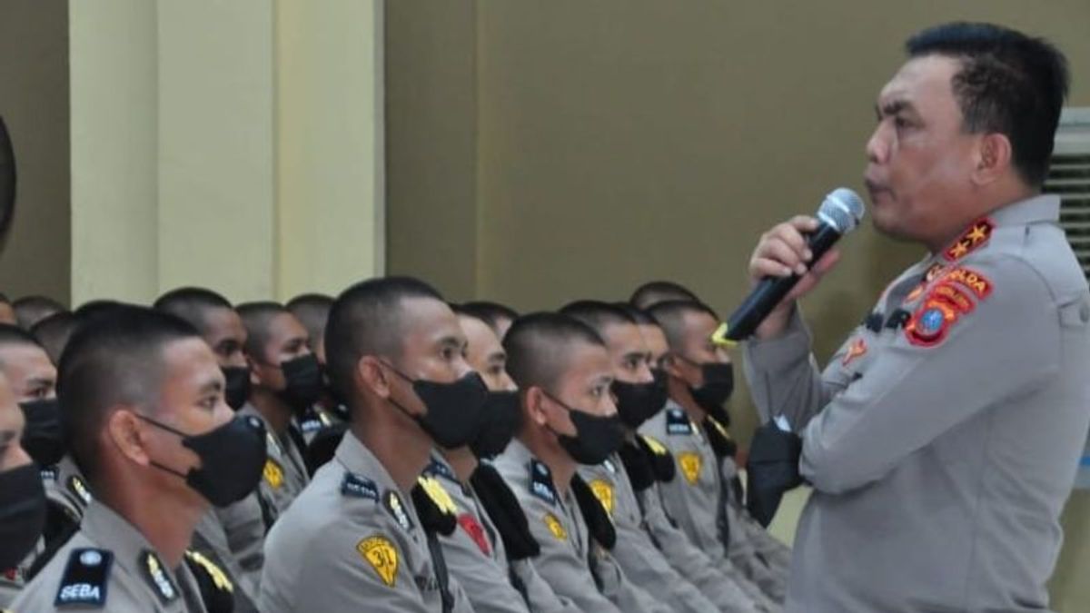 رئيس شرطة شمال سومطرة يذكر الطلاب ب Diktukba سلوك الشرطة المنحرف يمكن أن ينتشر بسرعة: الحفاظ على المواقف والسلوك