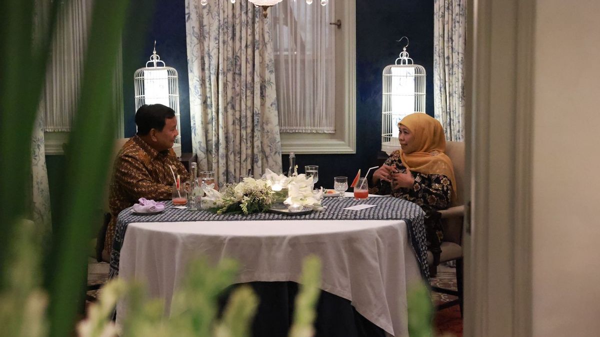 Prabowo: Khofifah Has The Ability At The State And Nation Level