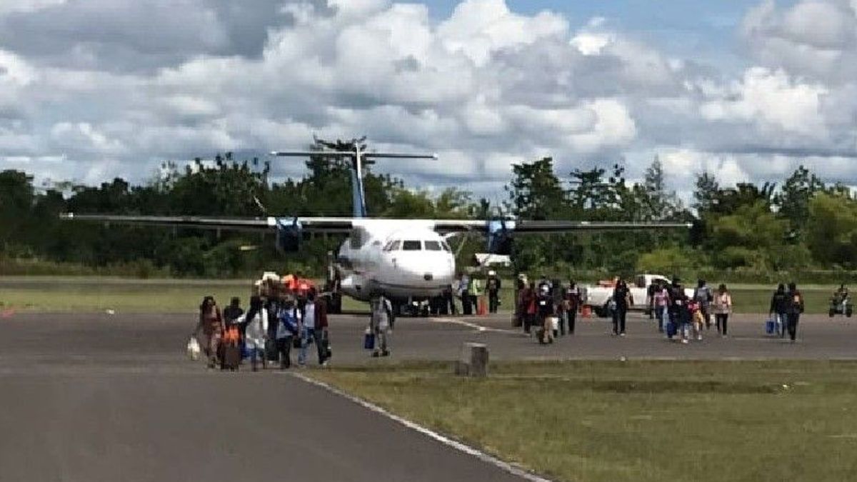 TNI-Polri Amankan Bandara Dekai Papua Pegunungan, Trigana Air Kembali Layani Penerbangan