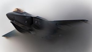 Jet Siluman Korsel F-35A Simulasi Hancurkan Fasilitas Rudal Korut