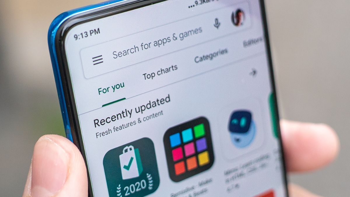 Google Perbarui Tampilan Play Store dengan Luncurkan Tab Search 