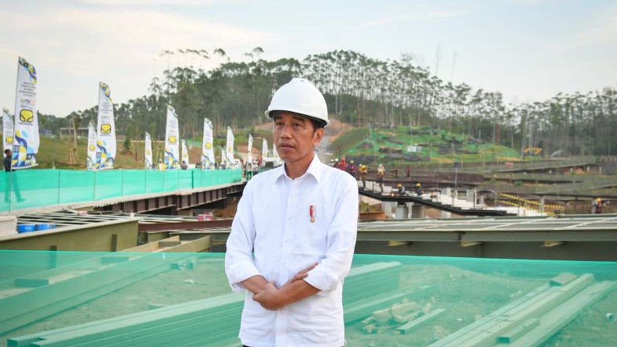 President Jokowi Tinjau Pembangunan Rabu Kebangsaan IKN