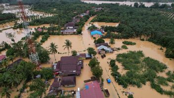 Banjir Terjang 3 Kecamatan di Kampar