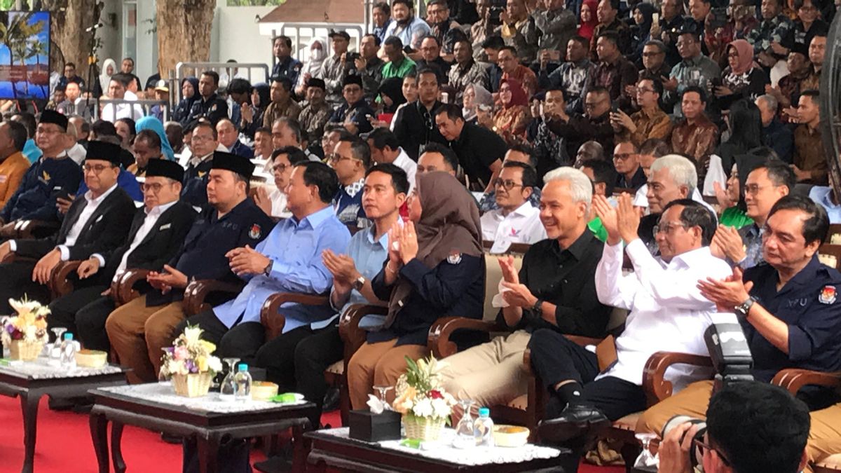 Capres-Cawapres 2024 Sama-sama di Kabinet Jokowi, KPU: Sindir-menyindir Sedikit Berkurang