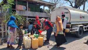 50 Ribu Liter Air Bersih Diberikan untuk Warga Terdampak Kekeringan di Jeneponto