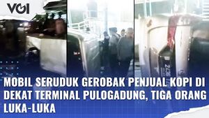 VIDEO: Sopir Diduga Ngantuk, Mobil Seruduk Penjual Kopi dan Tiga Orang, Warga Main Hakim Sendiri