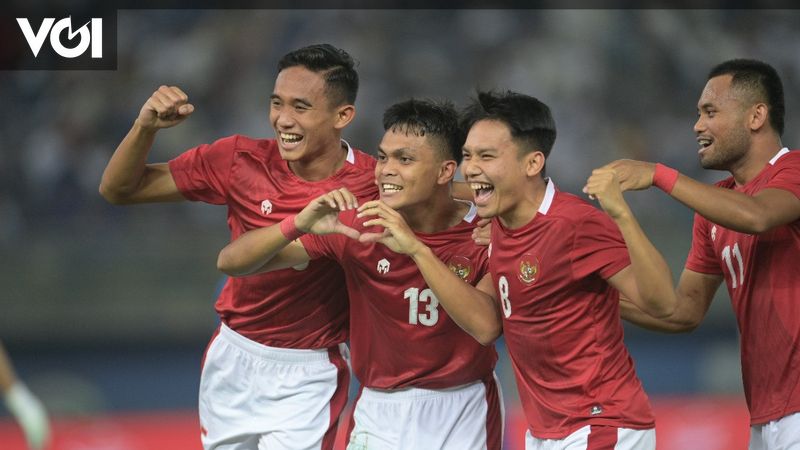 Beating Kuwait 2-1 In 2023 Asian Cup Qualification, Indonesian National ...